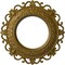 Ekena Millwork Orrington Ceiling Medallion (Fits Canopies up to 6 5/8"), 13 1/4"OD x 6 5/8"ID x 1 1/8"P, Gold CM13ORGLS - alternate 1